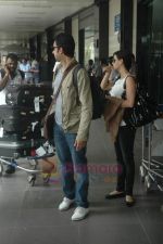 Dia Mirza return from Toronto in Mumbai Airport on 27th June 2011 (49).JPG